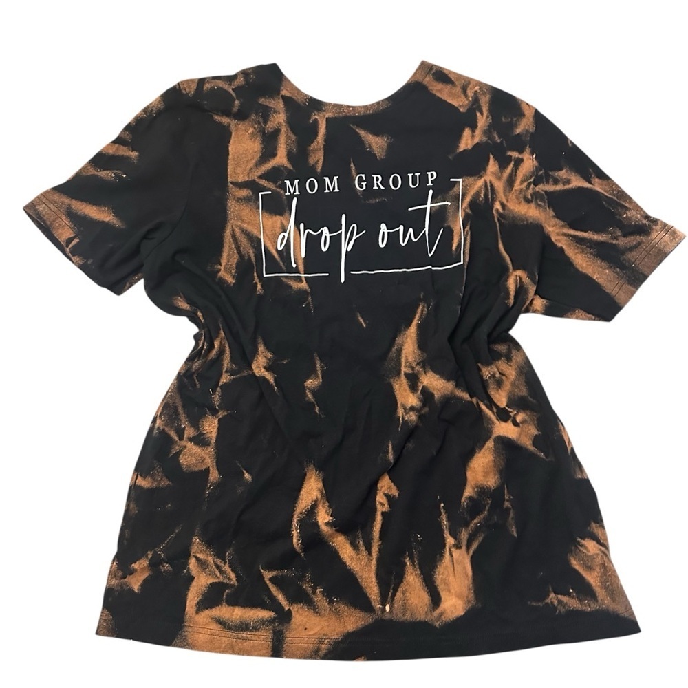 Mom Group Dropout Tye Dye T-Shirt Womens 2XL